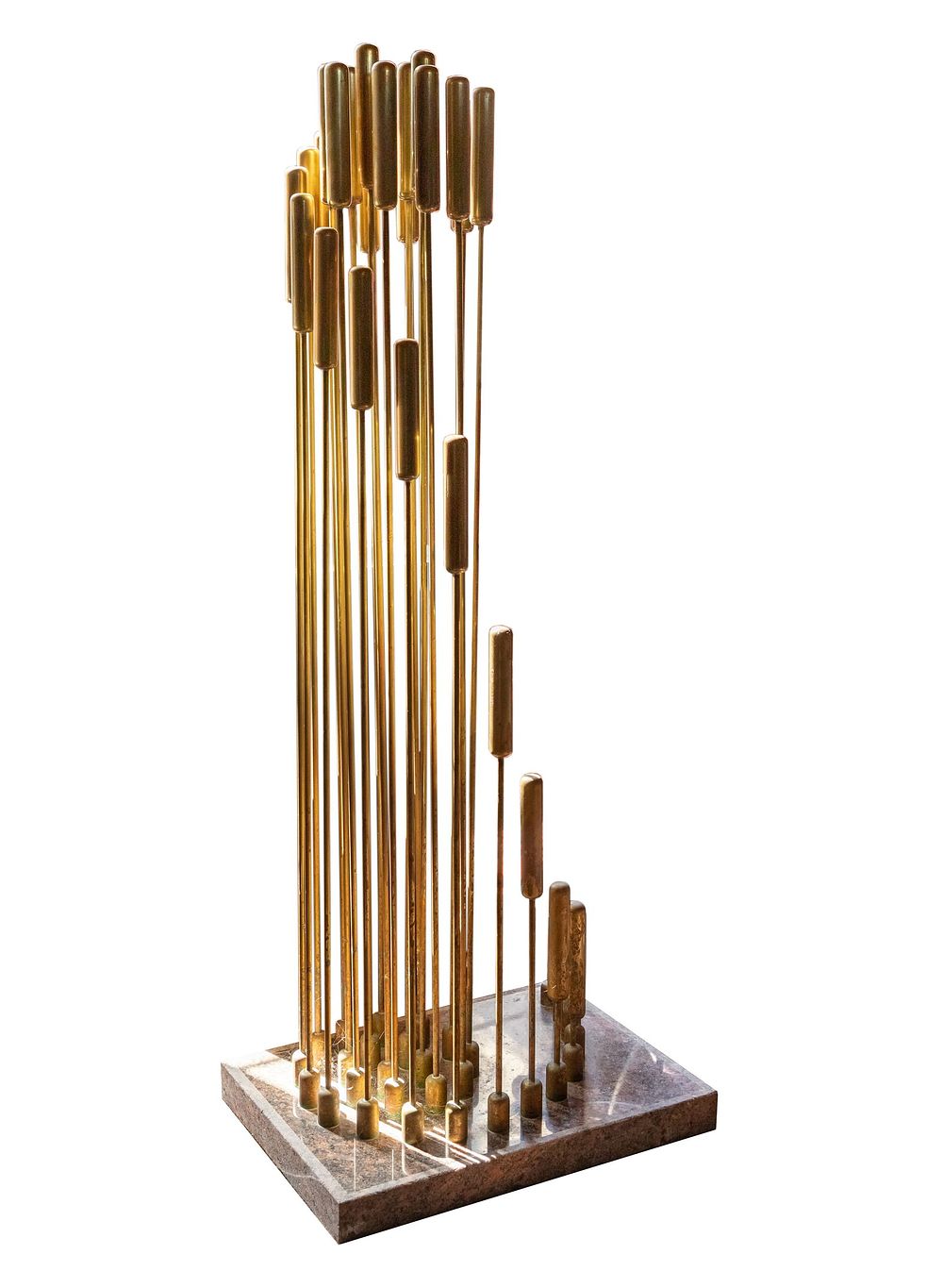 Lot 170: Kenneth Nelson (American, 1932-2022) Chime Metal Sculpture