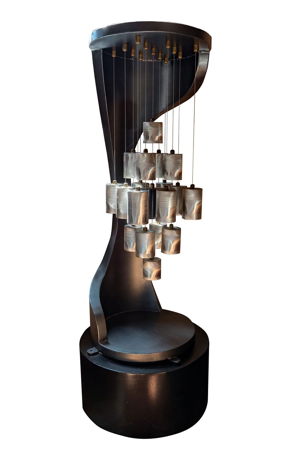 Lot 175: Kenneth Nelson (American, 1932-2022) Chime Metal Sculpture