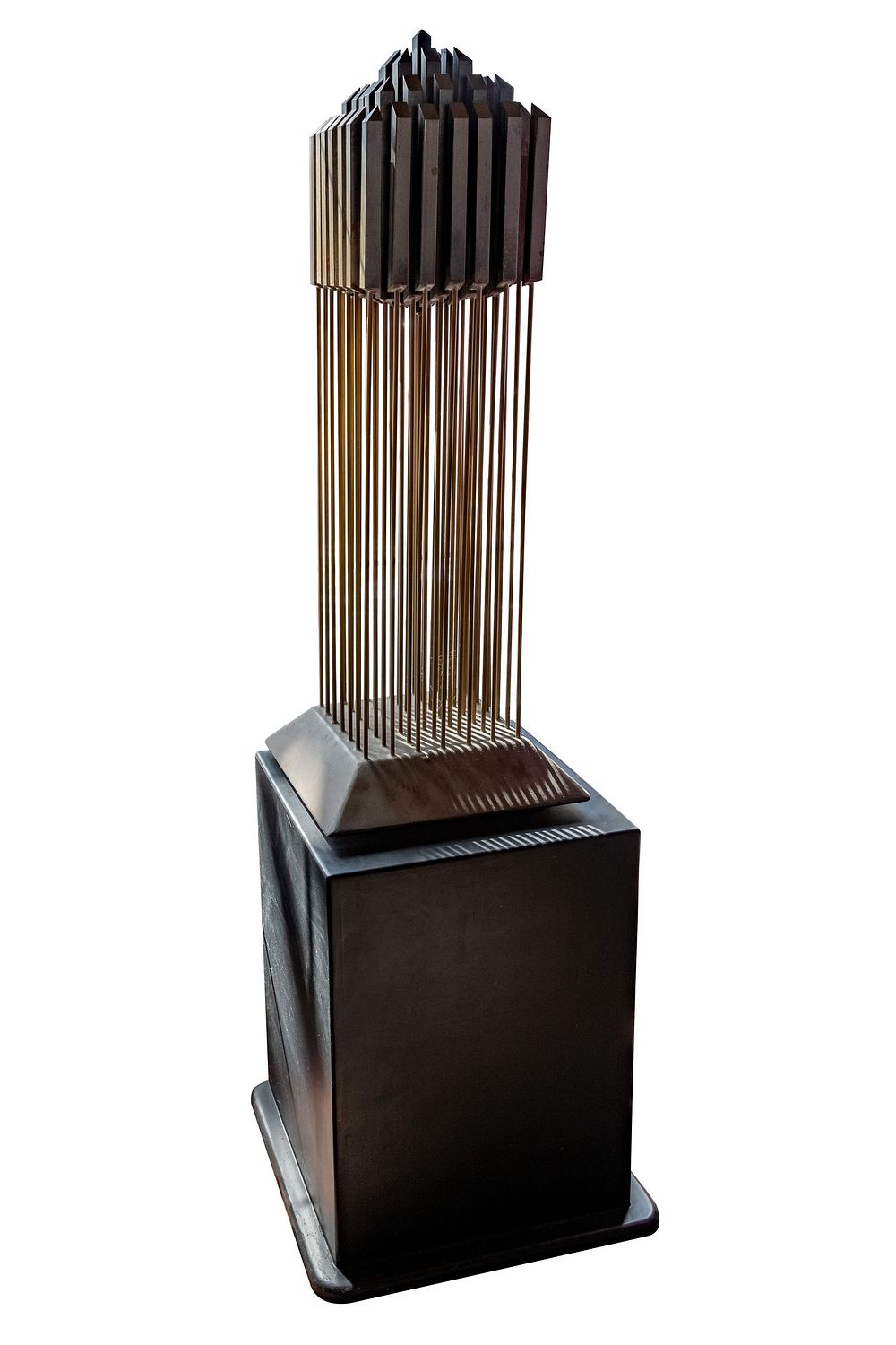 Lot 176: Kenneth Nelson (American, 1932-2022) Chime Metal Sculpture