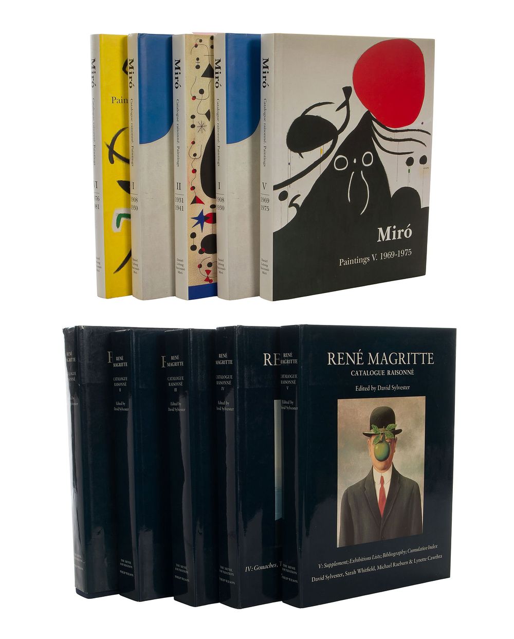Lot 194: Magritte and Miro Book Assortment