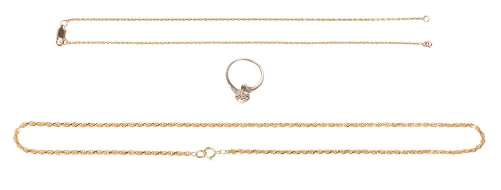 Lot 229: 14k Gold Jewelry Assortment