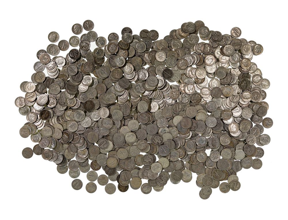 Lot 313: Silver Dime 10c Assortment
