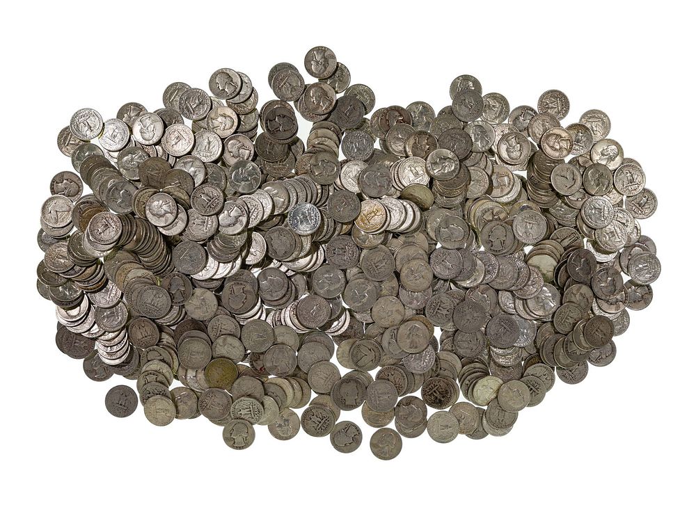 Lot 318: Silver Quarter 25c Assortment