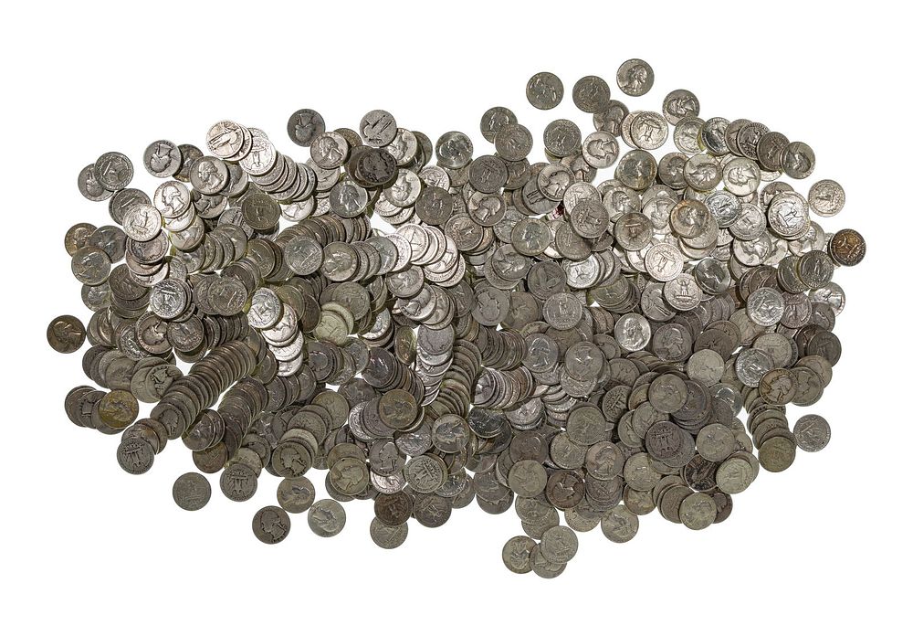 Lot 319: Silver Quarter 25c Assortment