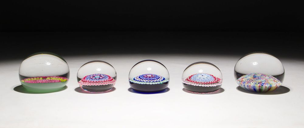 Lot 219: Baccarat Paperweight Assortment