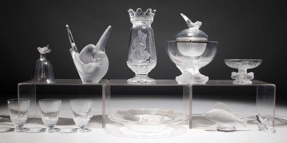 Lot 227: Lalique Crystal and Glass Assortment
