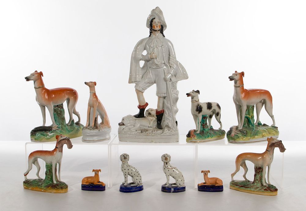 Lot 237: Staffordshire Figurine Assortment