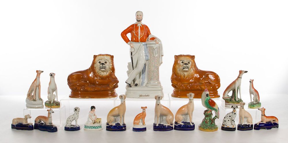 Lot 238: Staffordshire Figurine Assortment