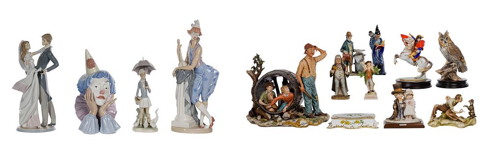 Lot 251: Lladro Figurine Assortment