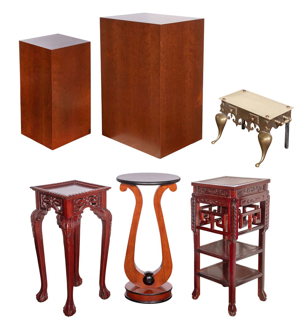 Lot 265: Wood Stand Assortment