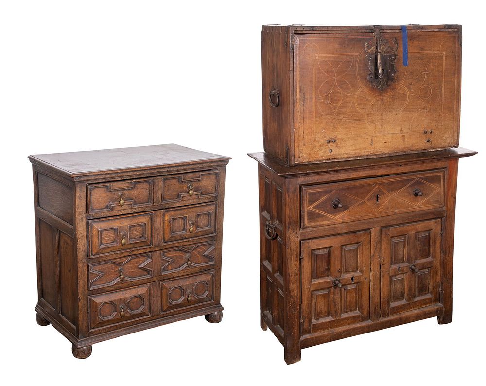 Lot 266: Spanish Moorish Style Chests