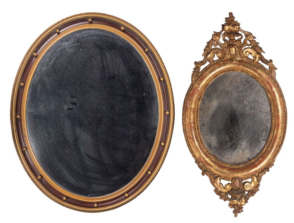 Lot 273: Federal Style Mirrors