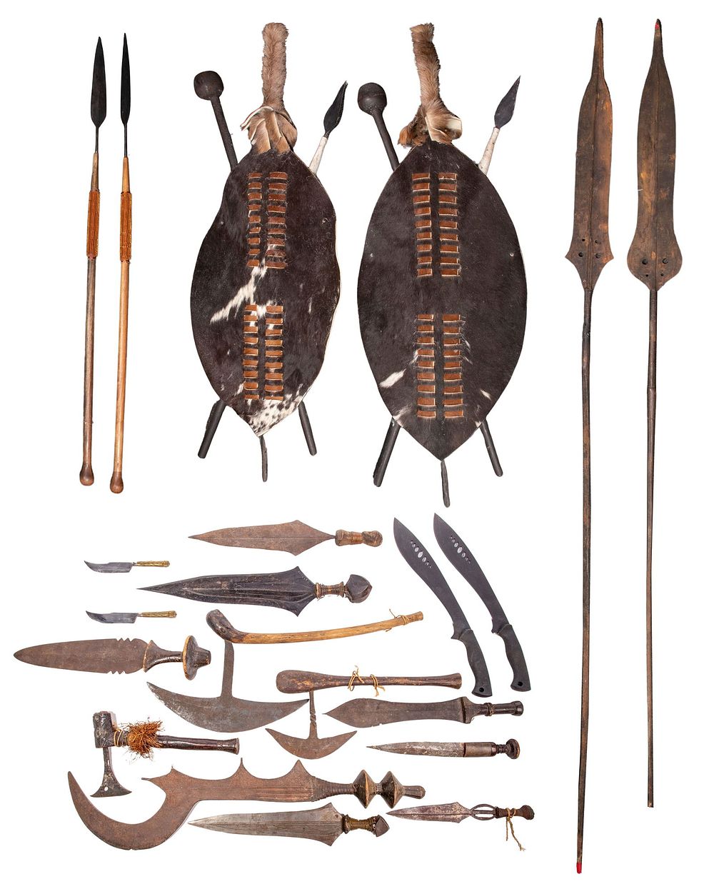 Lot 306: African Edged Weapon Assortment