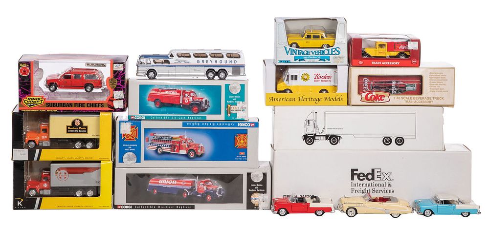 Lot 322: Model Truck and Car Assortment