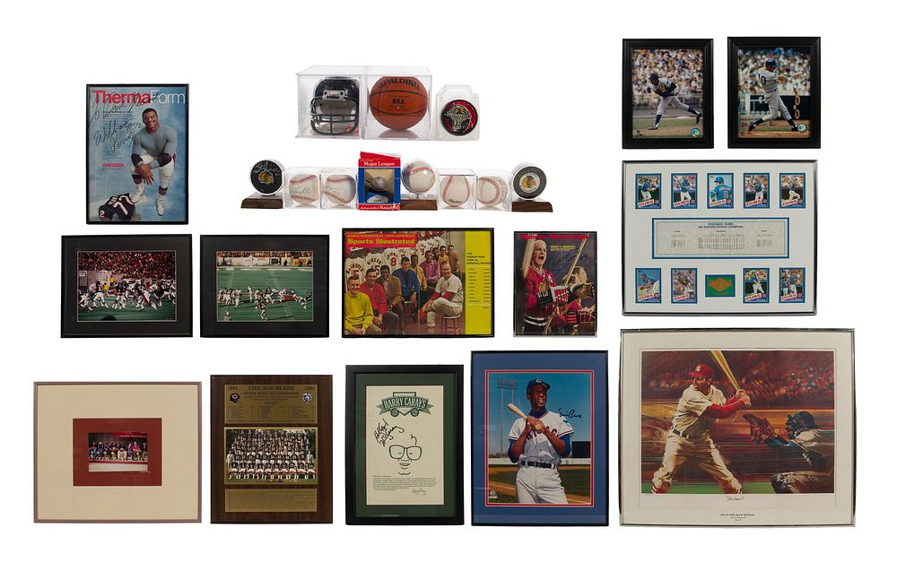 Lot 326: Sports Memorabilia Assortment