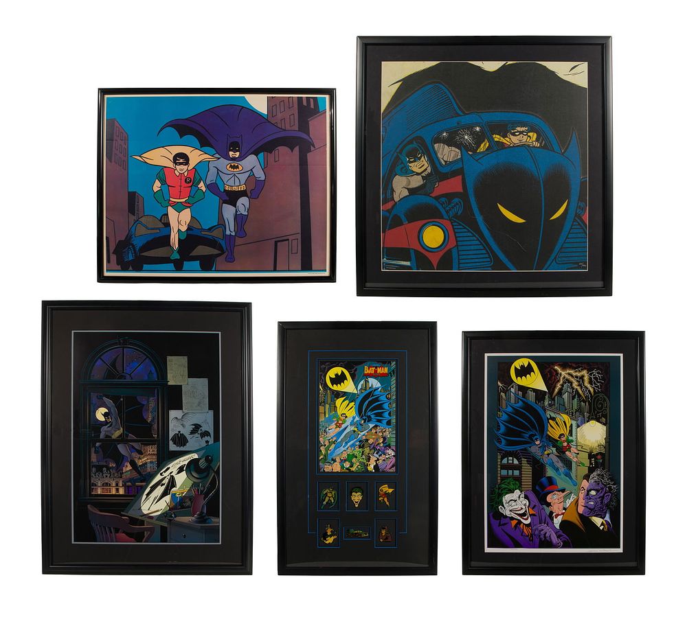Lot 331: Batman and Robin Print Assortment