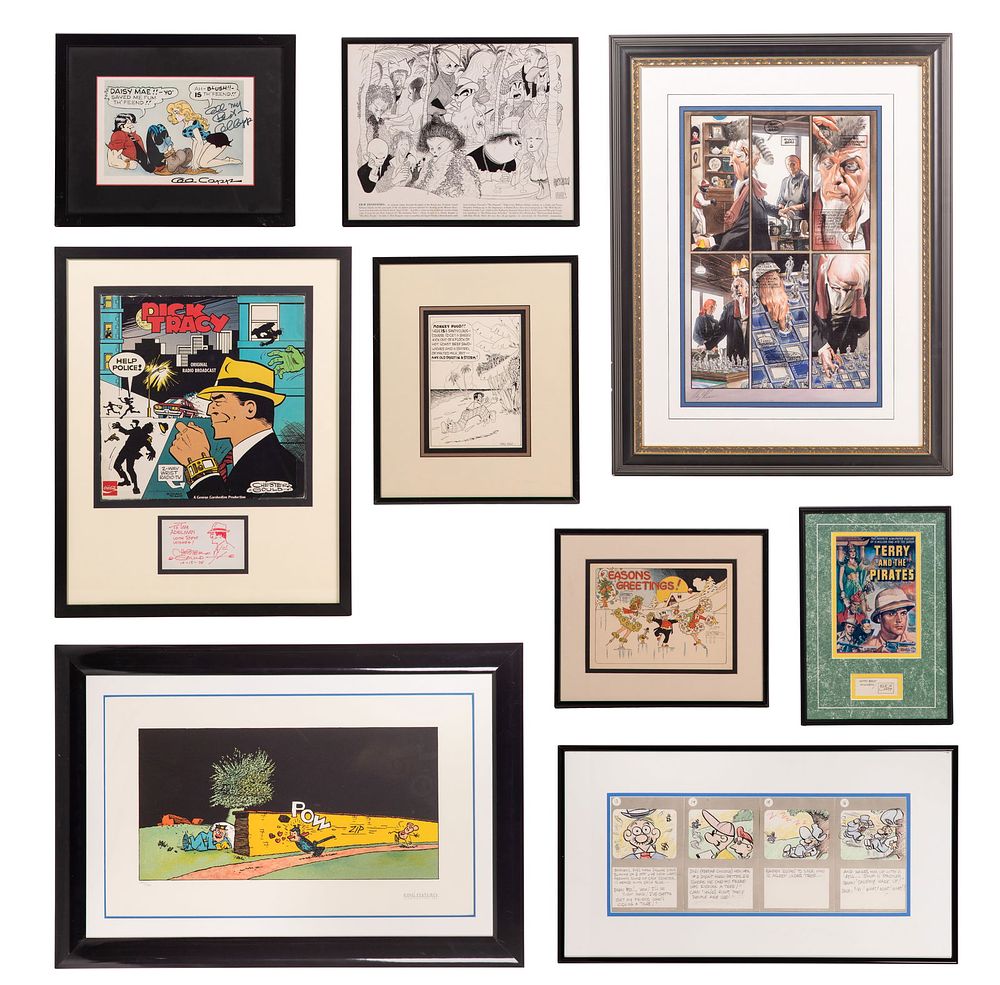 Lot 332: Animation Art Assortment
