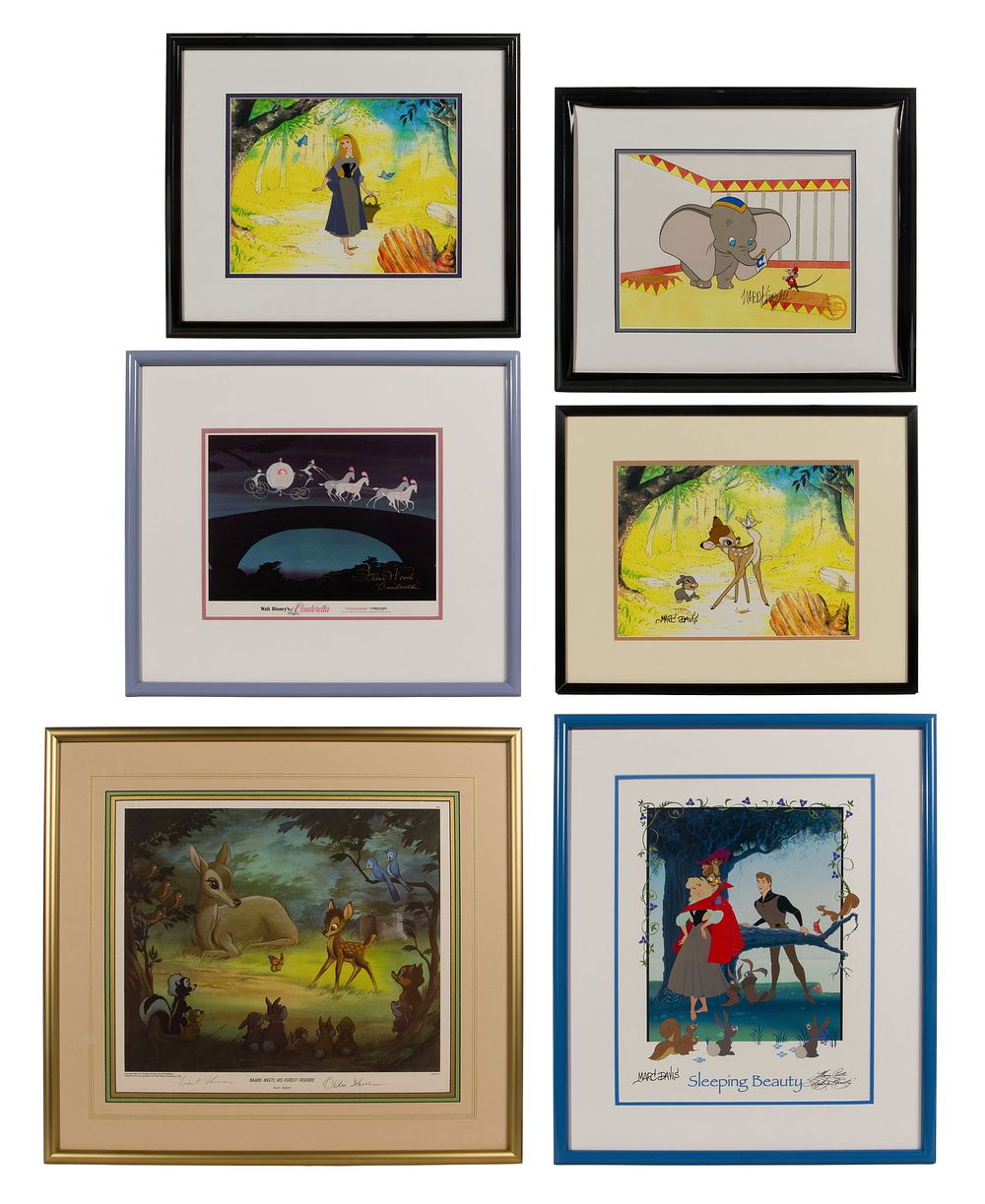Lot 338: Disney Animation Art Assortment