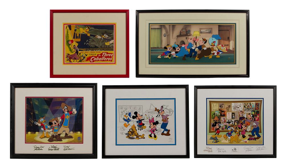 Lot 340: Disney Animation Art Assortment