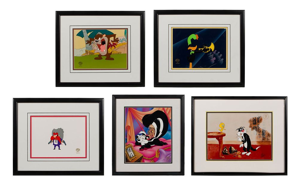 Lot 348: Warner Brothers Animation Art Assortment