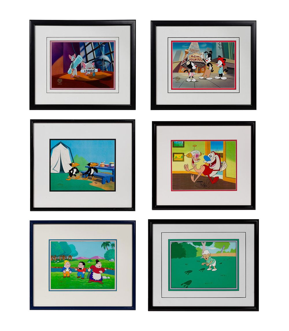 Lot 357: Animation Art Assortment