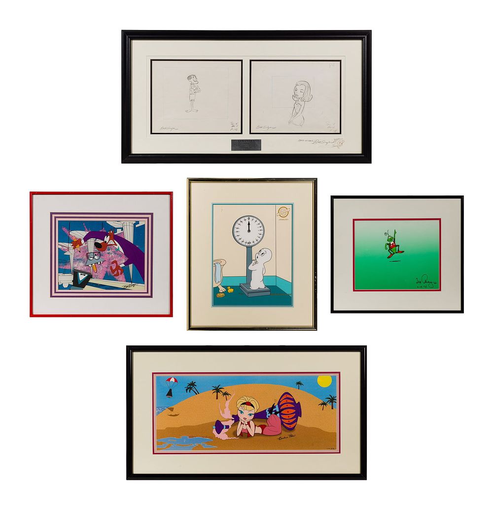 Lot 359: Animation Art Assortment
