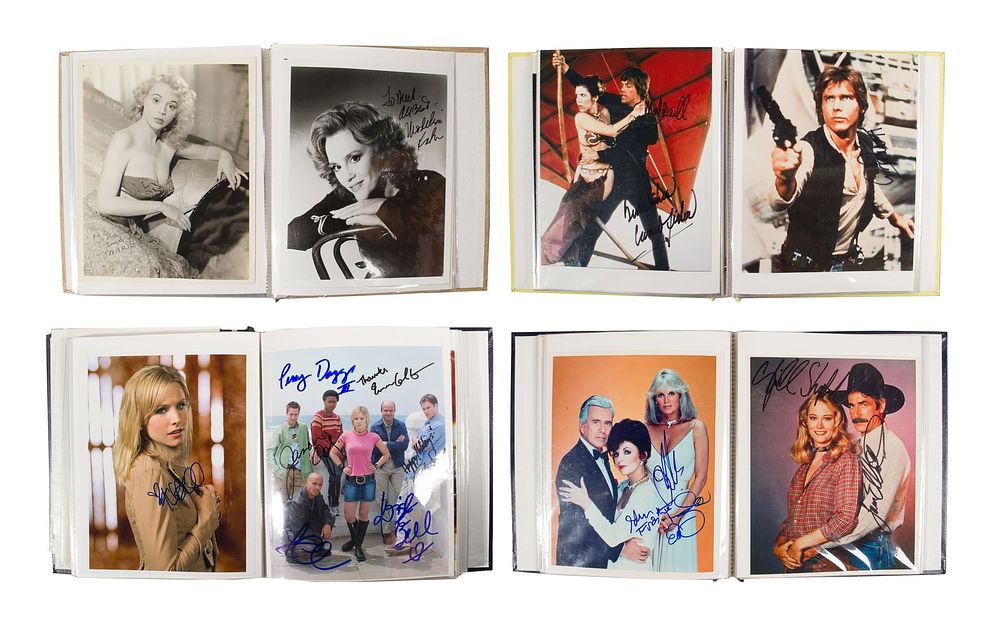Lot 362: Television Personality Signed Photograph Assortment