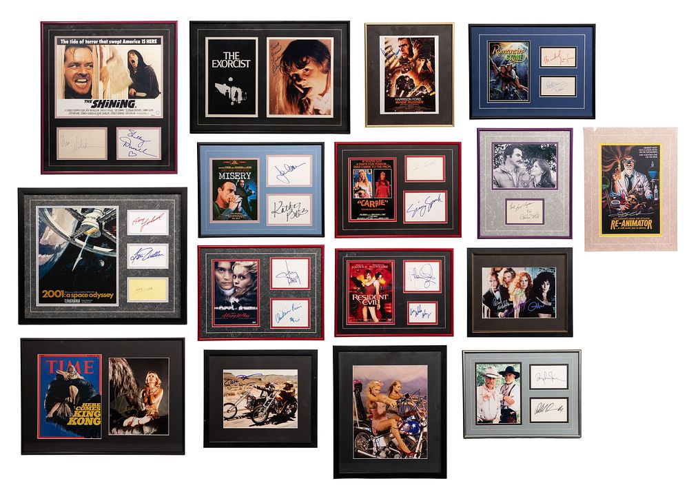Lot 372: Modern Film Autograph Assortment