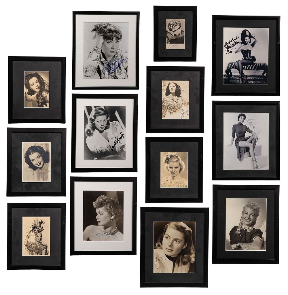 Lot 385: Signed Photograph Assortment