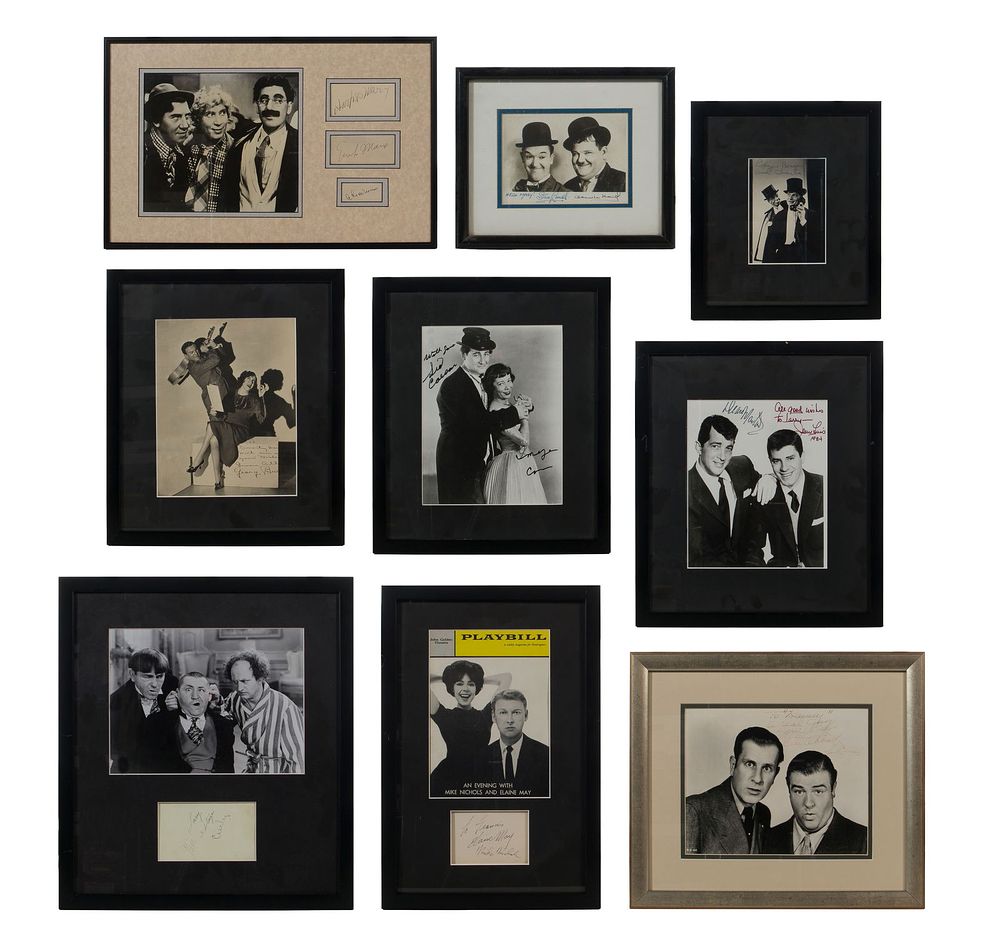 Lot 390: Comedy Star Signed Photograph Assortment