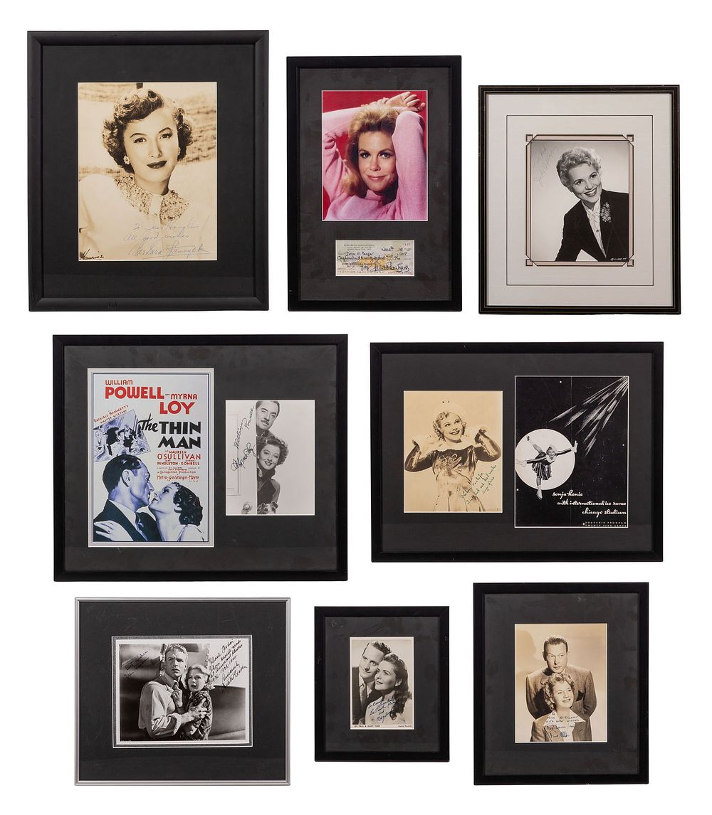 Lot 392: Entertainment Signed Publicity Photograph Assortment