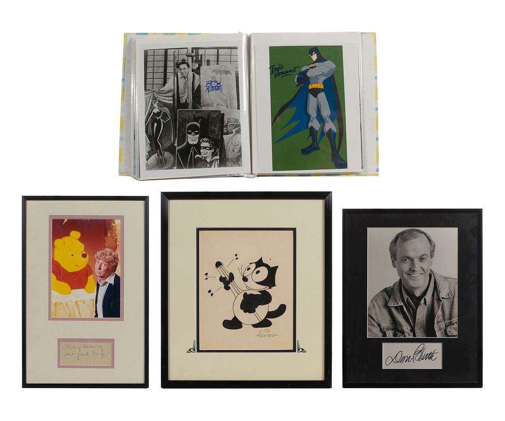 Lot 393: Animation Signed Publicity Assortment