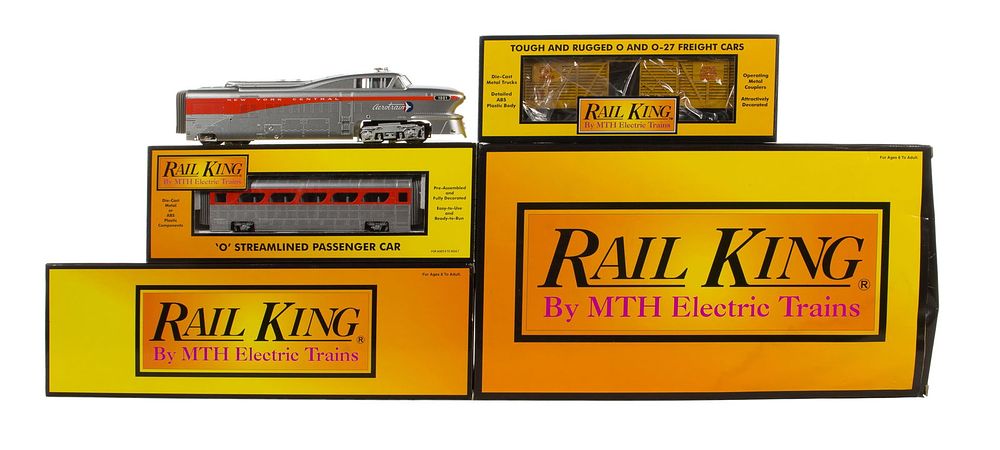 Lot 410: Rail King Model Train O Scale Assortment