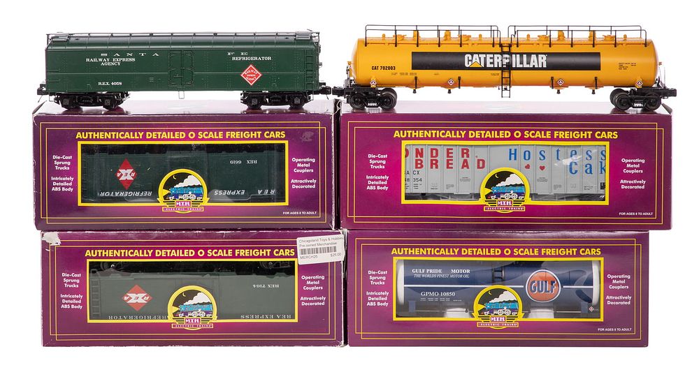 Lot 418: MTH Model Train O Scale Assortment