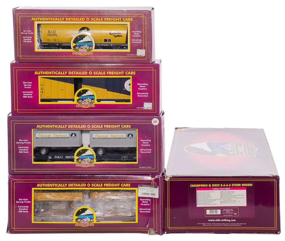 Lot 431: MTH Model Train O Scale Assortment