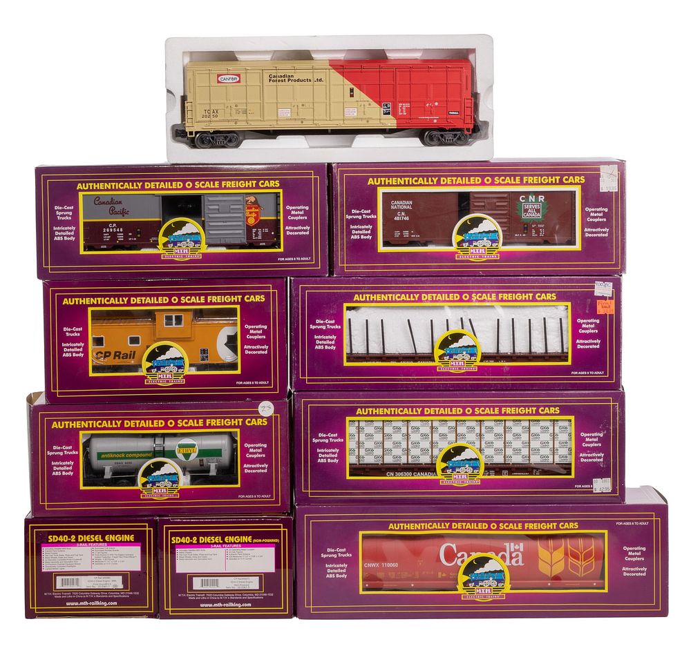 Lot 432: MTH Model Train O Scale Assortment
