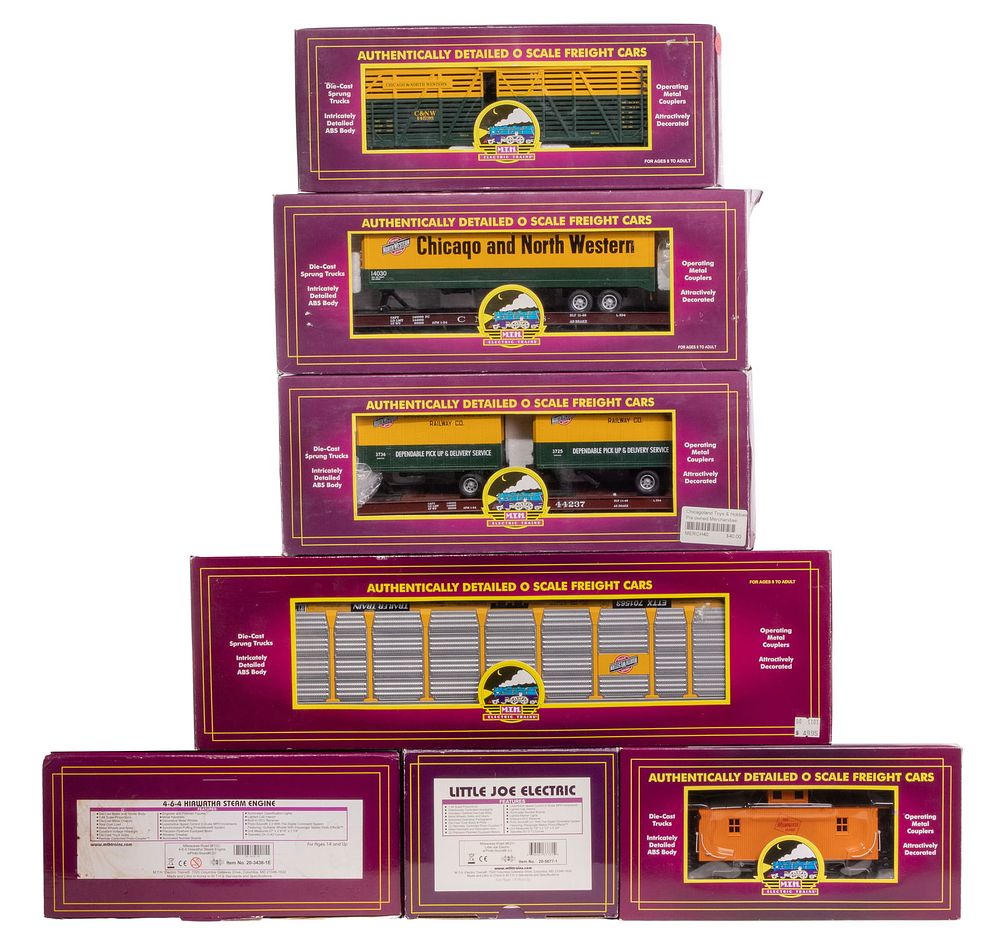 Lot 434: MTH Model Train O Scale Assortment