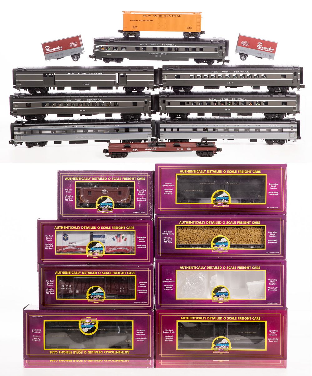 Lot 437: MTH Model Train O Scale New York Central Assortment