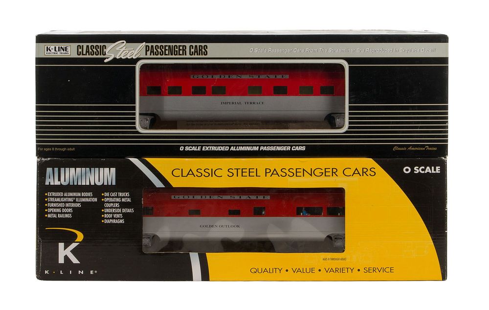 Lot 458: K-Line Model Train O Scale Assortment