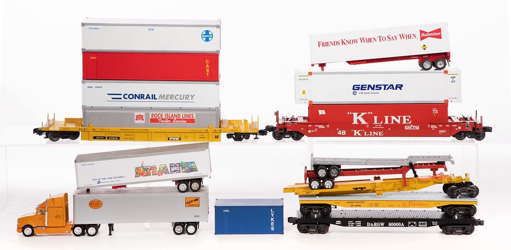 Lot 459: K-Line Model Train O Scale Assortment