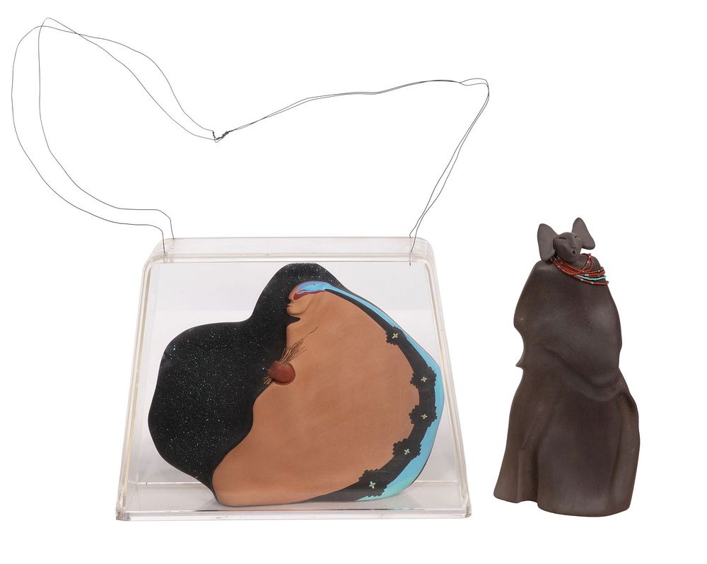 Lot 236: Nora Naranjo Morse (American / Santa Clara Pueblo, b.1953) Sculptures