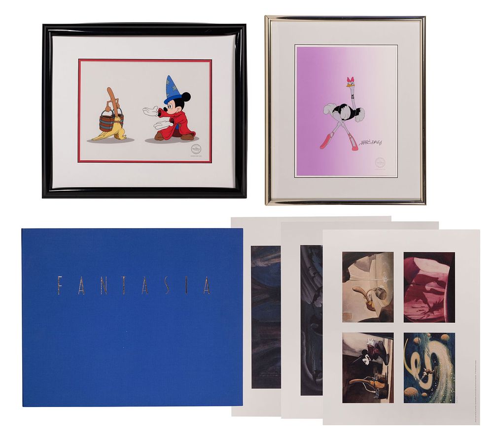 Lot 326: Disney Fantasia Animation Art Assortment