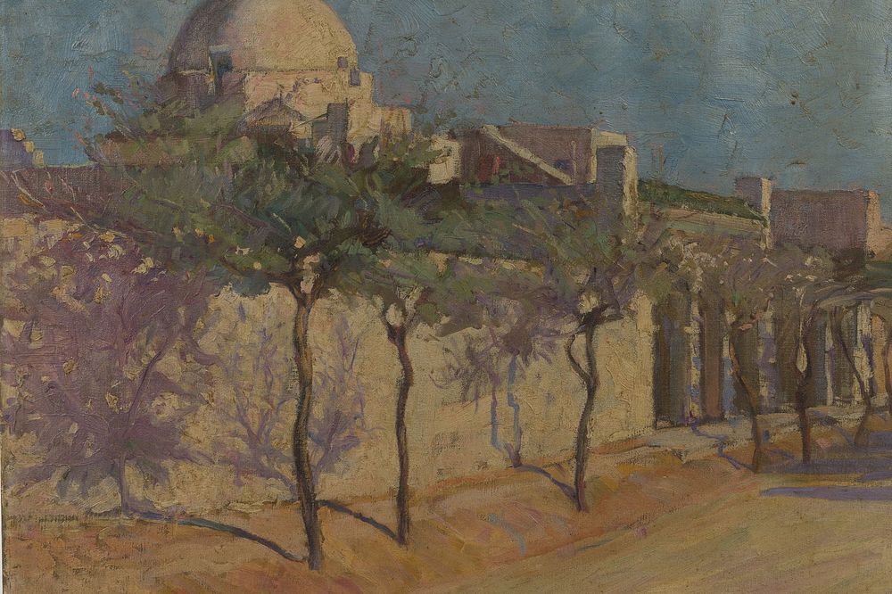 Lot 162: Jane Peterson (American, 1876-1965) Oil on Canvas