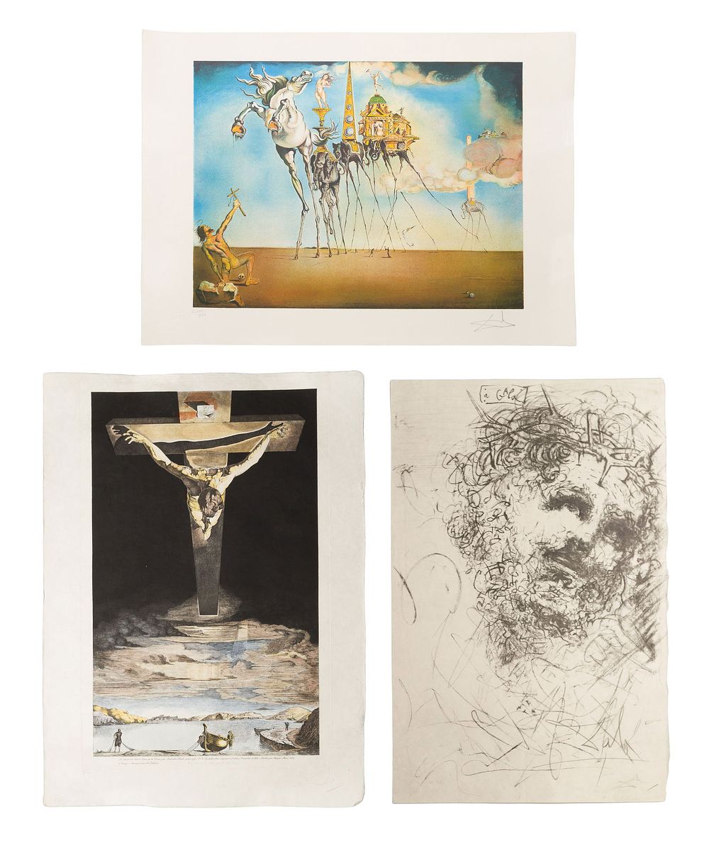 Lot 175: Salvador Dali (Spanish, 1901-1989) Lithograph Assortment