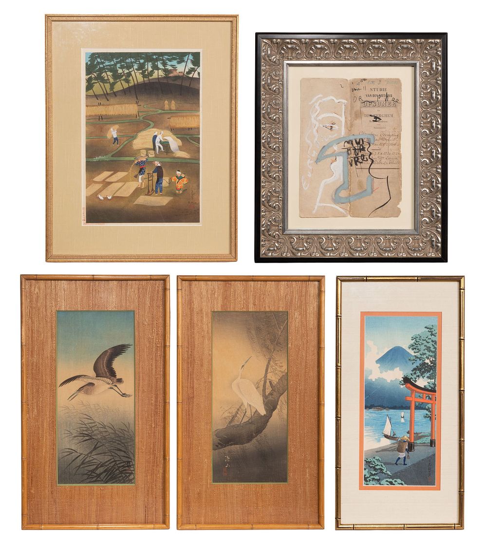 Lot 179: Japanese Print Assortment