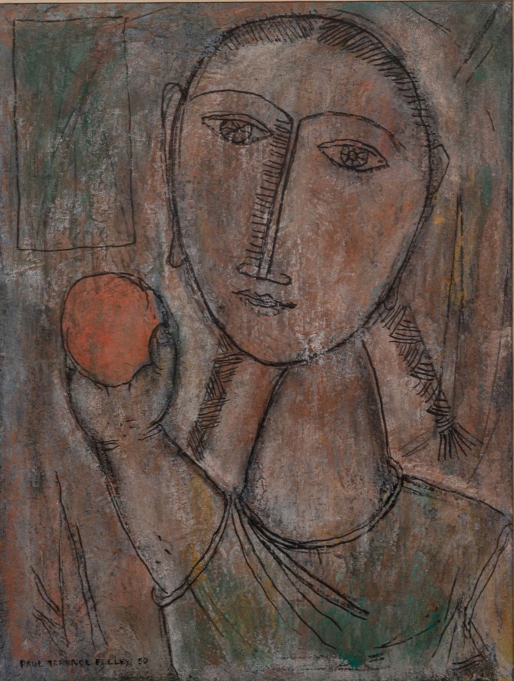 Lot 182: Paul Terrence Feeley (American, 1910-1966) Mixed Media
