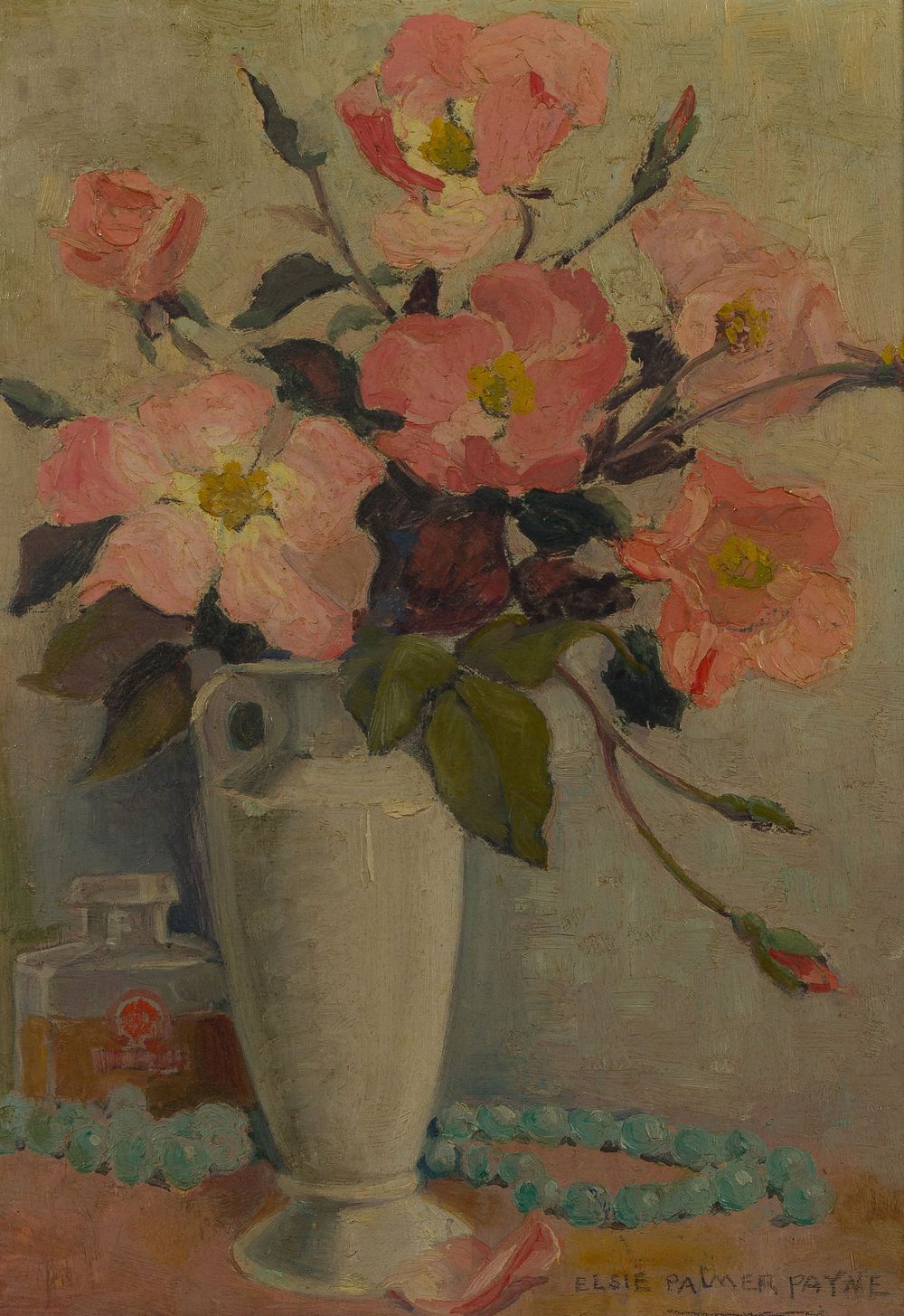 Lot 196: Elsie Palmer Payne (American, 1884-1971) 'Irish Elegance' Oil on Board
