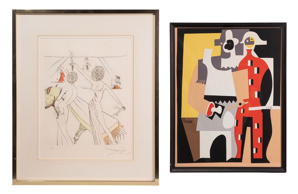 Lot 199: Salvador Dali (Spanish 1901-1989) 'Coronation of Gala' Etching