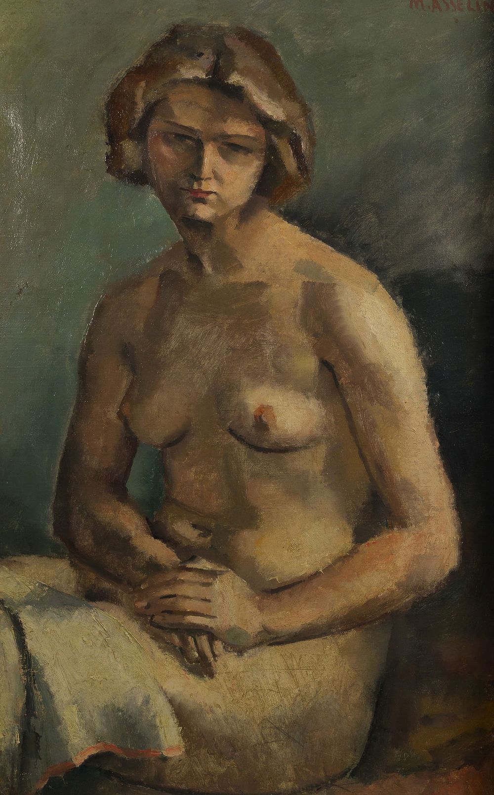 Lot 207: Maurice Asselin (French, 1882-1947) Oil on Canvas