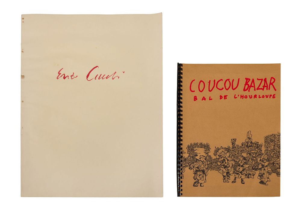 Lot 227: Enzo Cucchi (Italian, b.1949) 'La Schmmia' Album